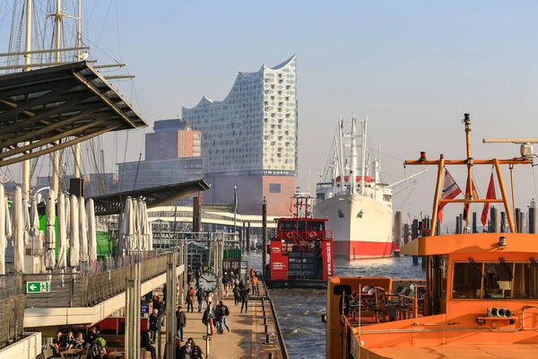 Sevärdheter i Hamburg — Stockfoto