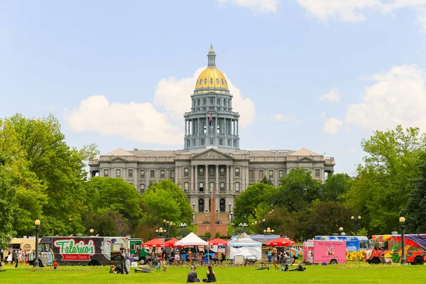 Colorado státní capitol — Stock fotografie