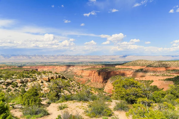 Colorado National Monument and Book Cliffs — Stock Photo, Image