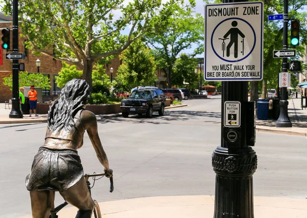 Walk Your Bike — Stock Photo, Image