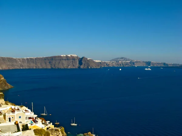 Santorini yanardağı caldera