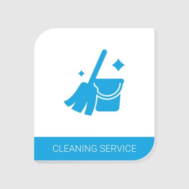 Editable filled Cleaning service icon from Services icons category. Isolated vector Cleaning service sign on white background