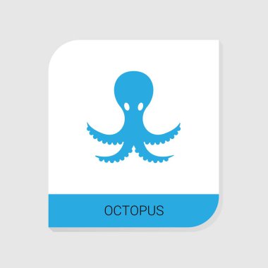 Deniz ürünleri simgeleri kategorisinden düzenlenebilir doldurulmuş simge. Beyaz arkaplanda izole vektör işareti