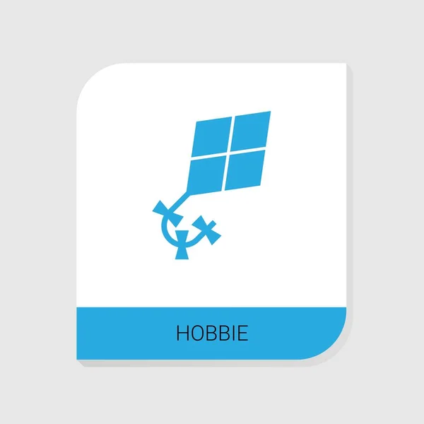 Editable lleno icono Hobbie de la categoría de iconos Hobbie. Vector aislado Hobbie signo sobre fondo blanco Vectores de stock libres de derechos