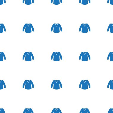 Bluz simgesi deseni beyaz arkaplanda izole edilmiş. Düzenlenebilir bluz simgesi. Web ve mobil için bluz simgesi deseni.