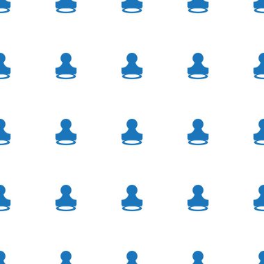 Pul simgesi deseni beyaz arka planda izole edilmiş. Düzenlenebilir Pul simgesi. Web ve mobil için damga simgesi deseni.
