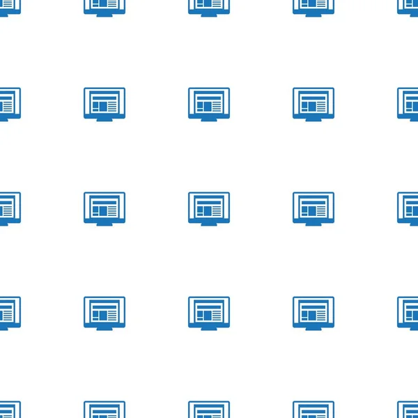 Lay-out pictogram patroon naadloos geïsoleerd op witte achtergrond. Bewerkbaar gevuld lay-out pictogram. lay-out icoon patroon voor web en mobiel. — Stockvector