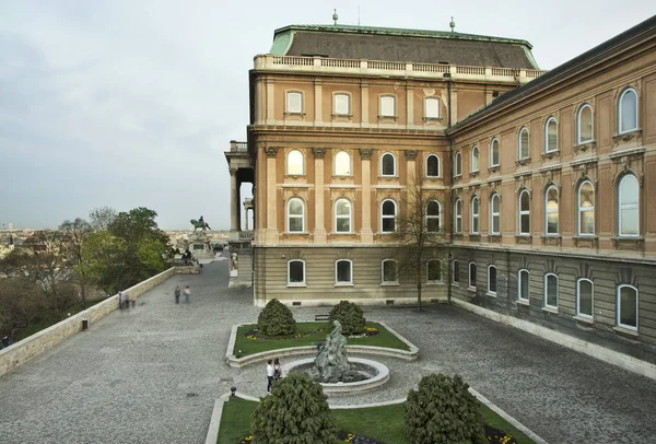 Castello Buda Palazzo Reale Galleria Nazionale Dell Ungheria Budapest Ungheria — Foto Stock