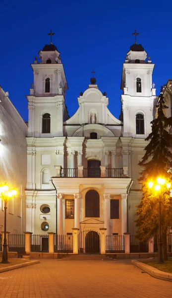 Catedral Del Santo Nombre María Minsk Belarús —  Fotos de Stock