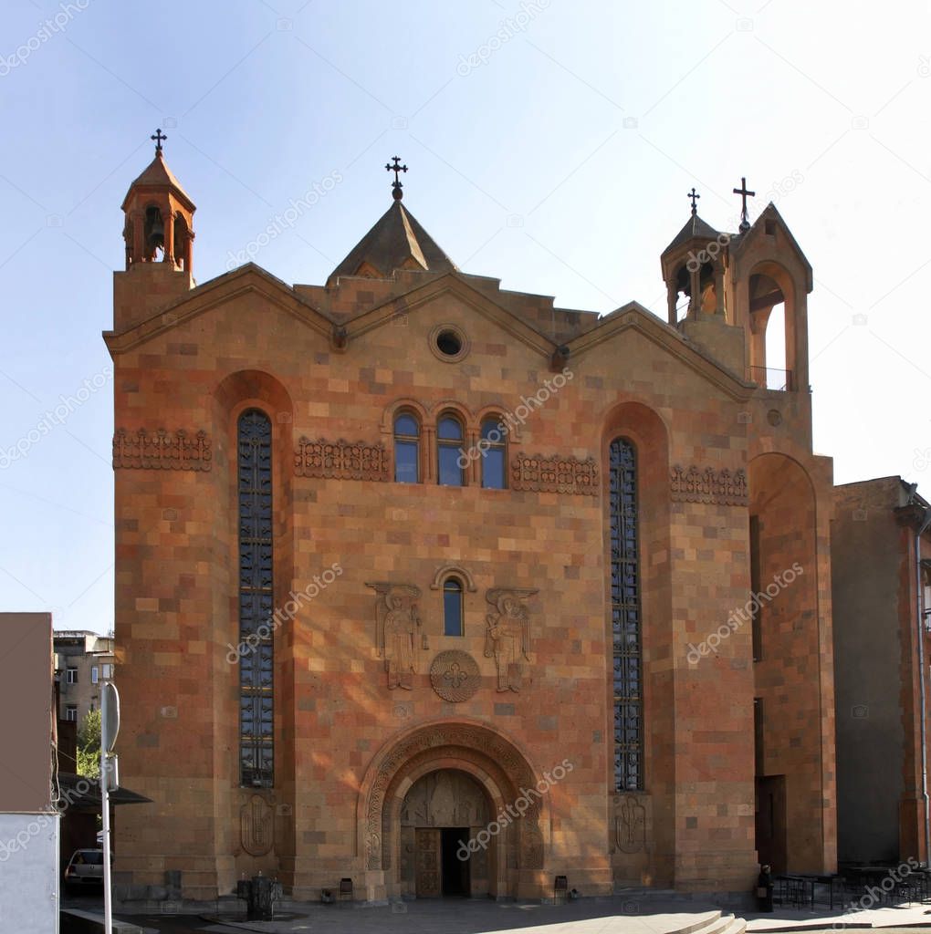 Saint Sarkis Cathedral in Yerevan. Armenia