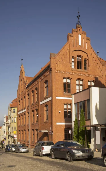 Escuela Luisenschule Olsztyn Polonia — Foto de Stock