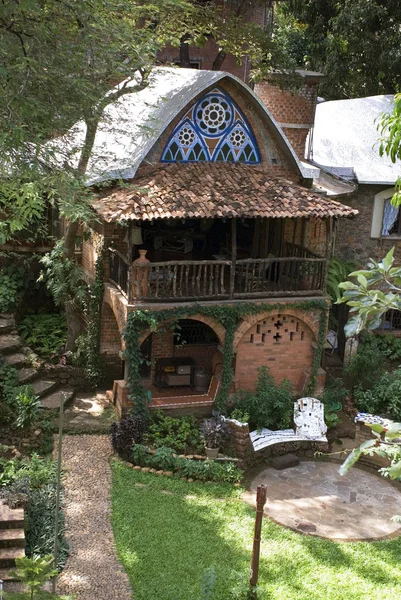 Gerard Cunhas Haus Der Nähe Des Dorfes Serula Goa Staat — Stockfoto