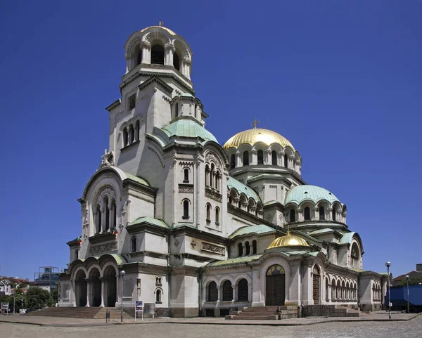 Katedra Aleksandra Newskiego Sofii Bułgaria — Zdjęcie stockowe