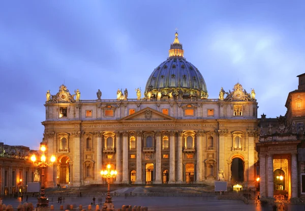 Basílica San Pedro Ciudad Del Vaticano — Foto de Stock