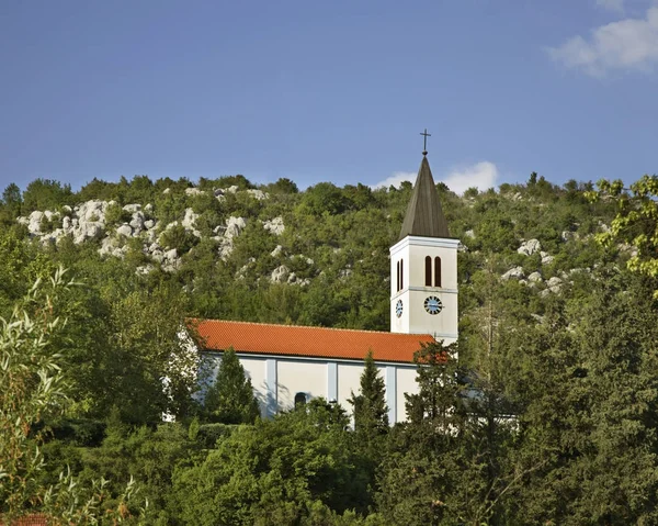 Iglesia Del Sagrado Corazón Jesús Prcavci Bosnia Herzegovina — Foto de Stock