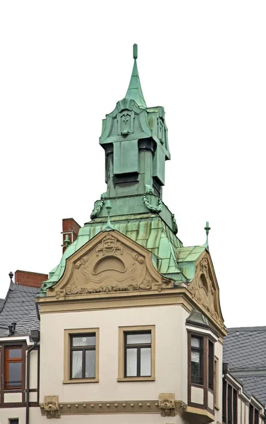 Fragment Eines Alten Hauses Wiesbaden Deutschland — Stockfoto