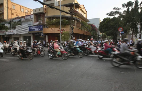 Street Chi Minh Vietnam — Stock Photo, Image