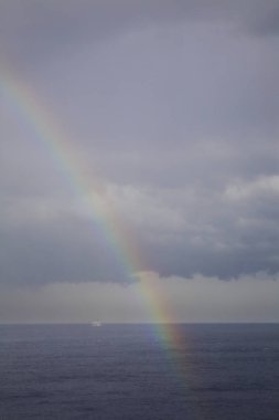 Santa Cruz de Tenerife yakınlarında Akdeniz. Kanarya Adaları. İspanya