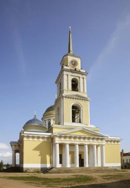 Cathedral of Epiphany at Nilov Monastery. Stolobny Island near Ostashkov. Tver oblast. Russia