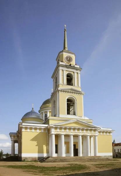 Cathedral Epiphany Nilov Monastery Stolobny Island Ostashkov Tver Oblast Russia — 스톡 사진