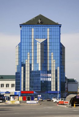 Nakhodka 'nın ana meydanı. Primorsky Krai. Rusya