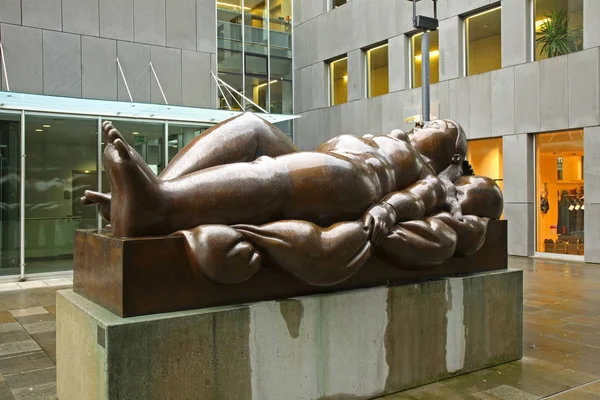 Escultura Vaduz Principado Liechtenstein — Foto de Stock