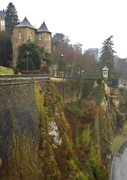 Fortification Luxembourg City — Stock Photo, Image