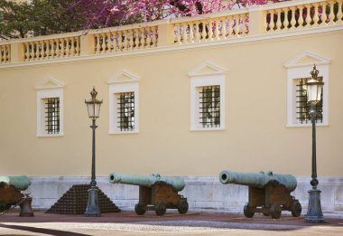 Monako-Ville 'deki Prens Sarayı. Monako Prensliği