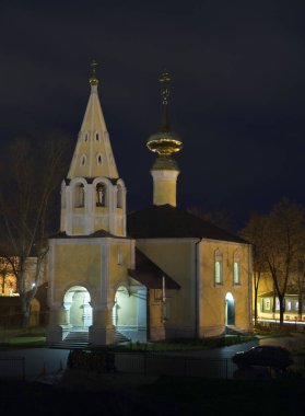 Suzdal 'da John Baptist' in başı kesilen kilise. Vladimir Oblastı. Rusya