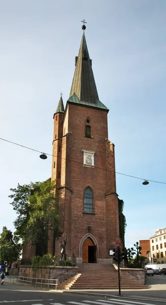 Εκκλησία Margaretakyrkan Στο Όσλο Νορβηγία — Φωτογραφία Αρχείου