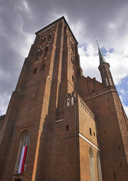 Iglesia Santiago Gdansk Oliwa Polonia — Foto de Stock