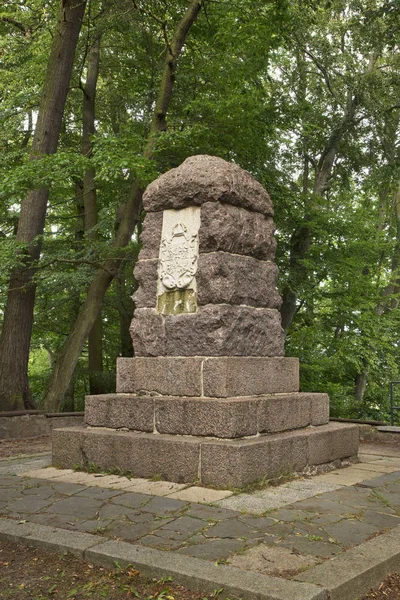 Monumento Batalla Oliwa Montaña Kosciuszko Gdansk Oliwa Polonia — Foto de Stock