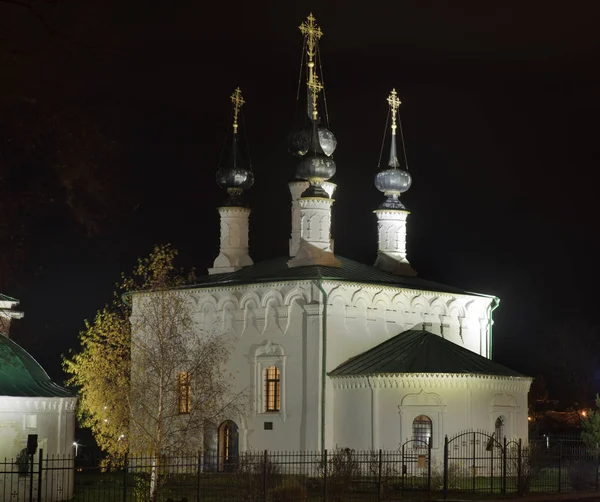 Domenica Delle Palme Ingresso Gerusalemme Chiesa Suzdal Oblast Vladimir Russia — Foto Stock