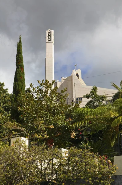 Igreja Distrito Livramento Funchal Ilha Madeira Portugal — Fotografia de Stock