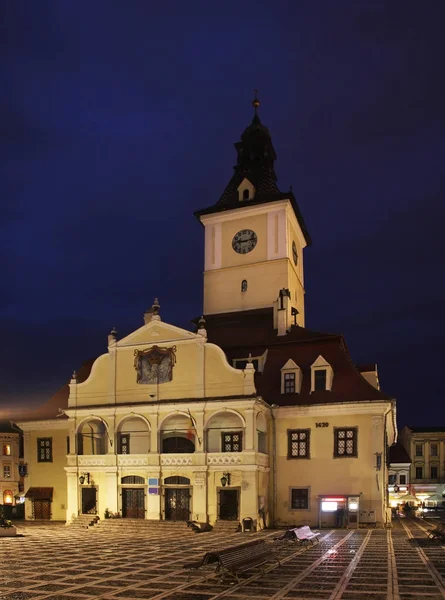Brasov Council Building Piata Sfatului 루마니아 — 스톡 사진