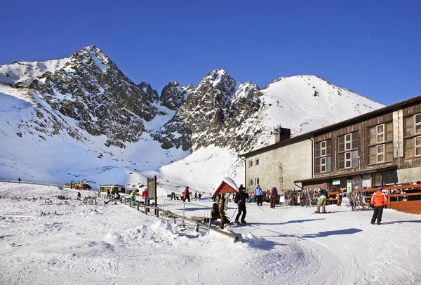 Ski Station Tatranska Lomnica Slovakia — Stock Photo, Image