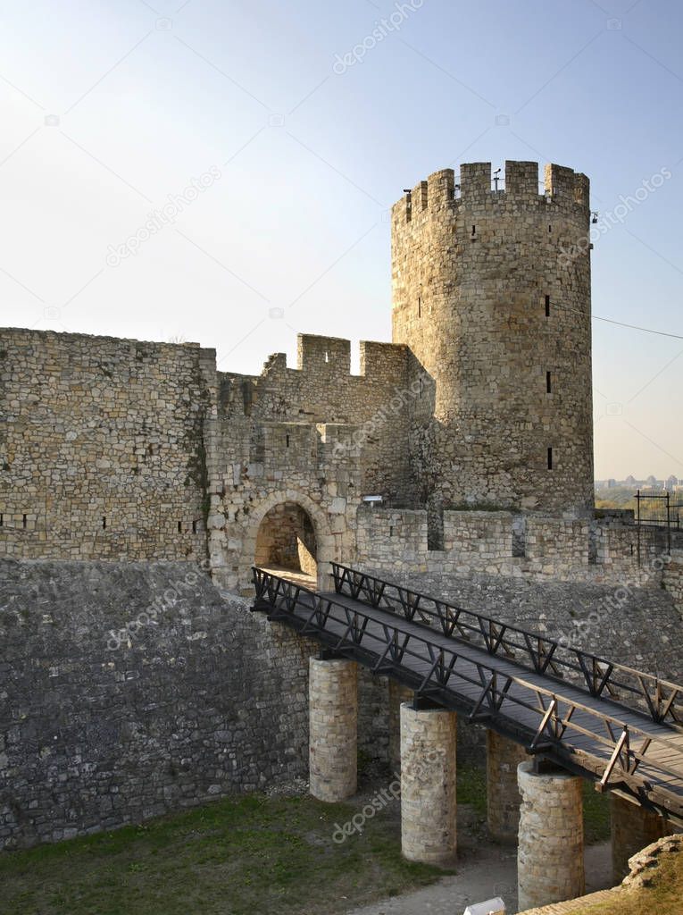 Despot Gate in Kalemegdan fortress. Belgrade. Serbia
