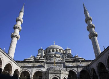 İstanbul 'da yeni cami (Yeni Cami). Türkiye