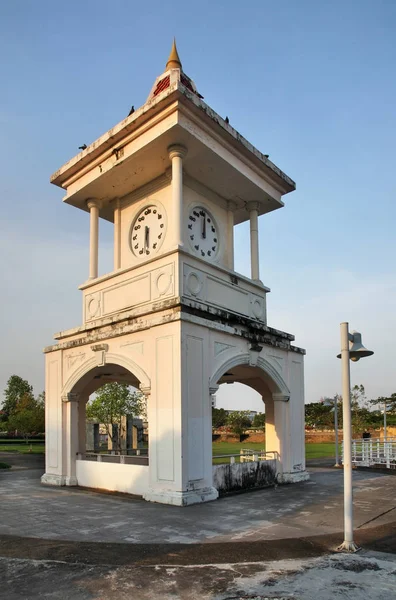 Menara Jam 72Nd Anniversary Queen Sirikit Park Kota Phuket Provinsi — Stok Foto