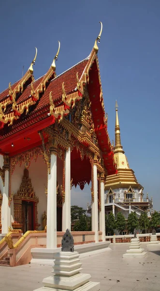 Ват Нака Або Ват Накарам Місті Пхукет Провінція Пхут Таїланд — стокове фото