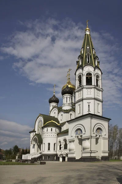 Εκκλησία Του Αγίου Ευλογημένου Πρίγκιπα Αλέξανδρου Nevsky Στην Pavlovskaya Sloboda — Φωτογραφία Αρχείου