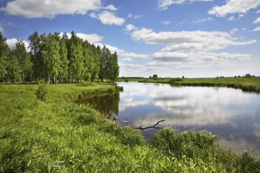 Gzhat Nehri, Gagarin yakınlarında. Smolensk Oblastı. Rusya