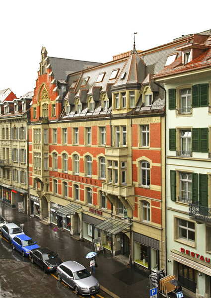 Old street in Bern. Switzerland