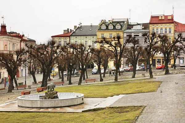 Plaza Del Mercado Przemysl Polonia —  Fotos de Stock