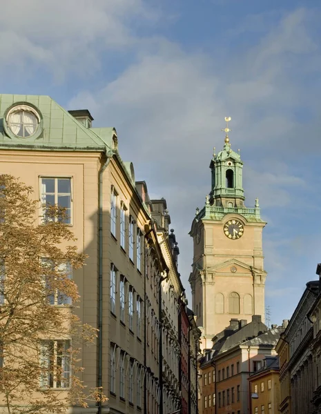 Storkyrkan - St.Nicholas教会-大教会)ストックホルム — ストック写真