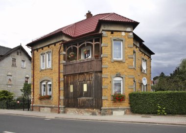 Bogatynia manzarası. Polonya