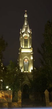 Bakü 'deki Lüteriyen kilisesi. Azerbaycan