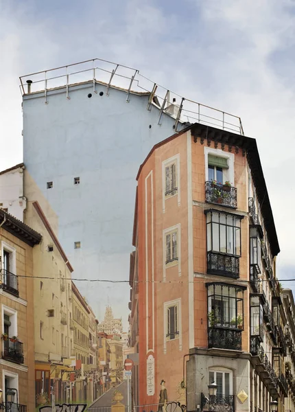Pintura Parede Madrid Espanha — Fotografia de Stock