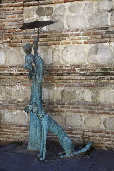 Escultura Sighnaghi Kakheti Georgia — Foto de Stock