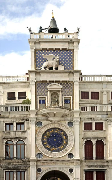 Clocktower Mark Venice Italy — Stock Photo, Image